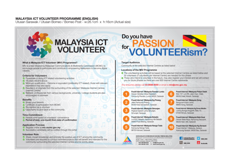 Malaysian ICT Volunteer